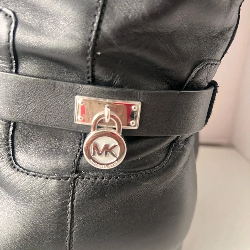 Michael Kors Black Over the Knee Boots